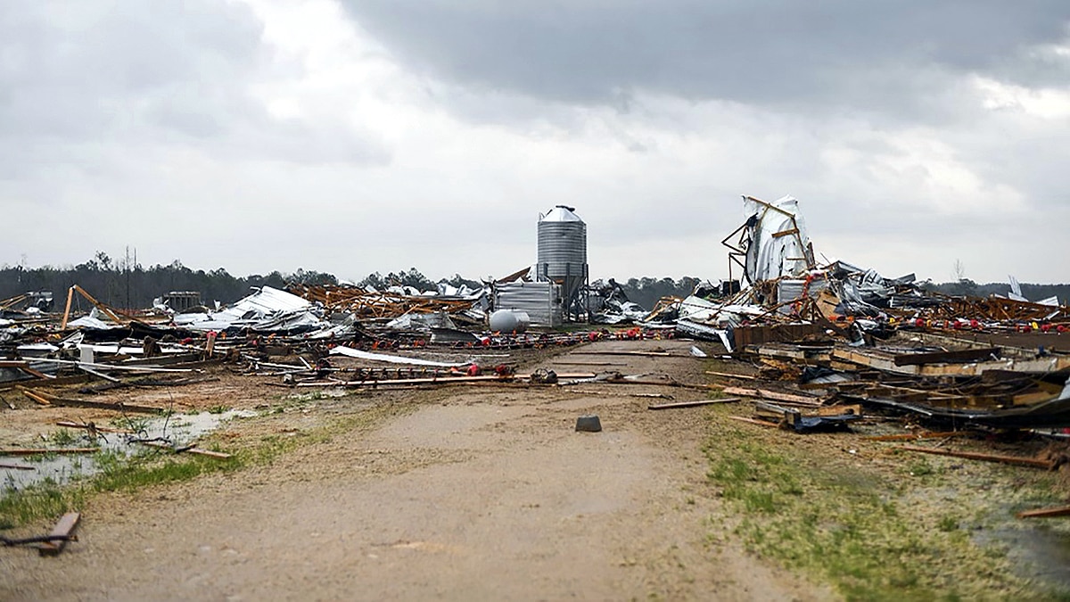 20 Tornadoes ripped 5 states of US 