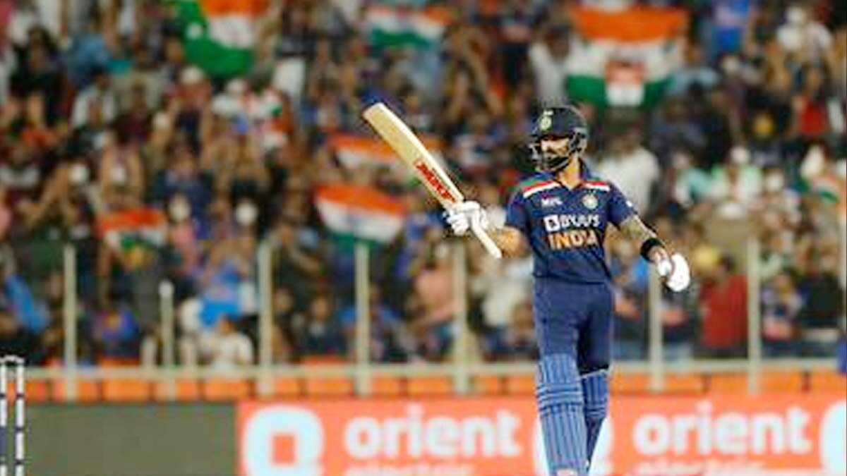 Virat Kohli scores fifty in third T20