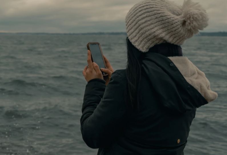 smartphone water spill