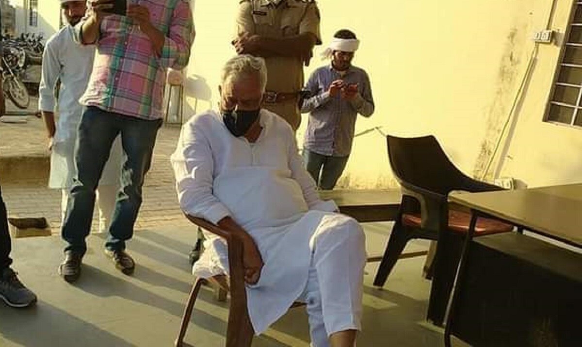 थाने के अंदर हुई दो बहनों की शादी की रस्में