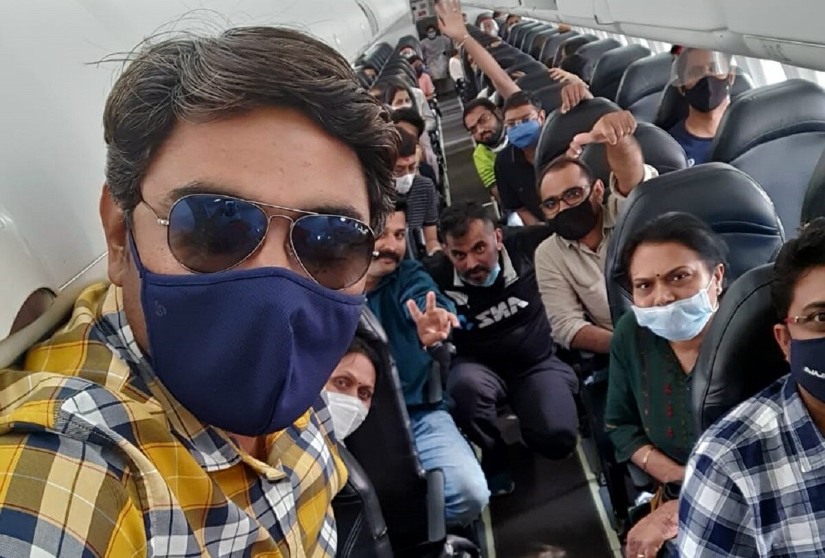 एक घंटे तक हवा में मंडराता रहा विमान