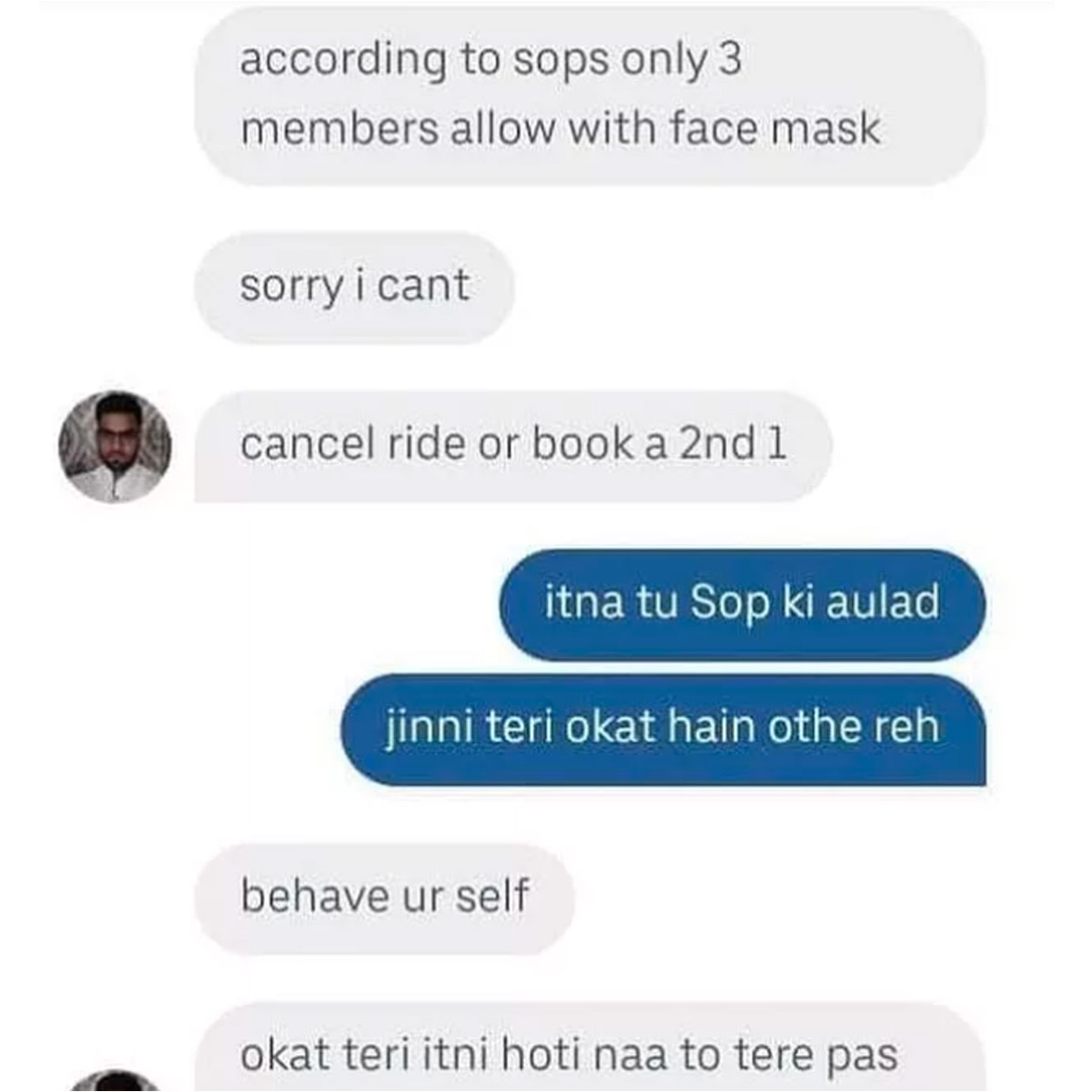 pak cabbies funny text