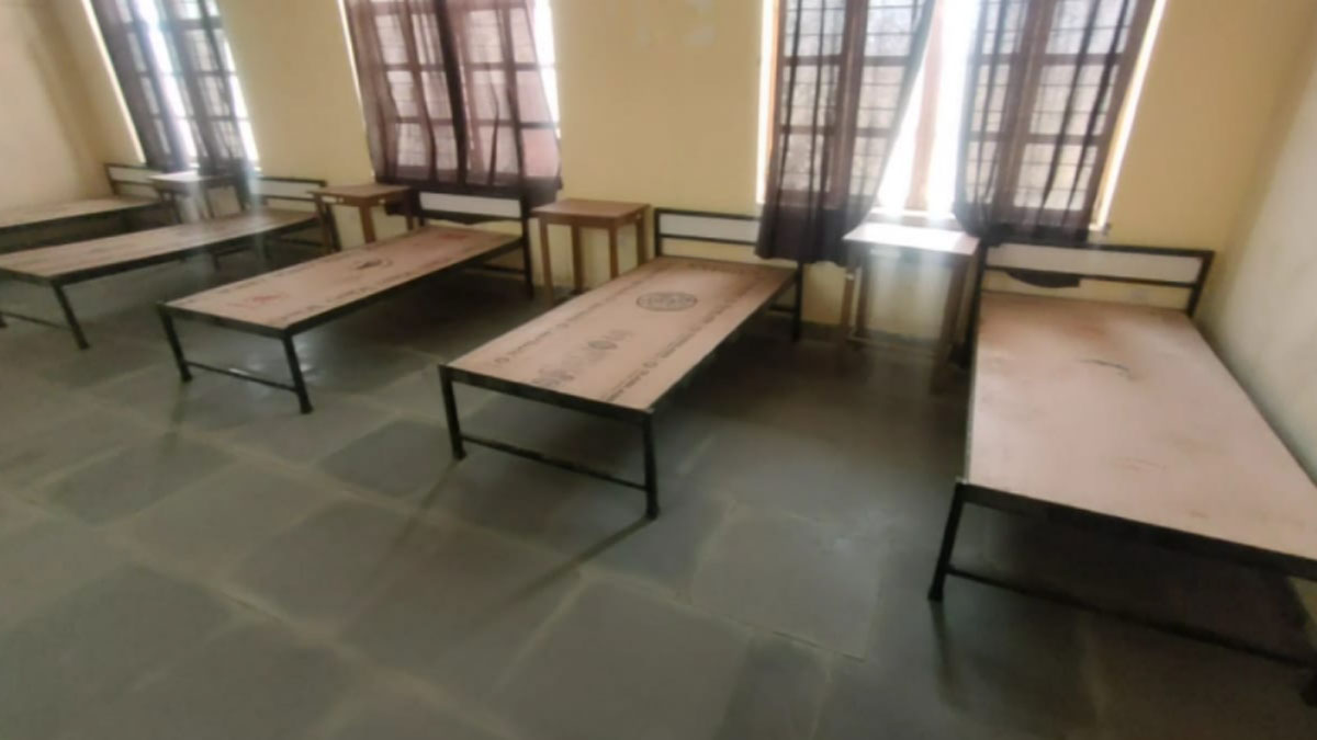 5 घंटे में सेना ने कर दिया 100 बेड का कोविड सेंटर तैयार