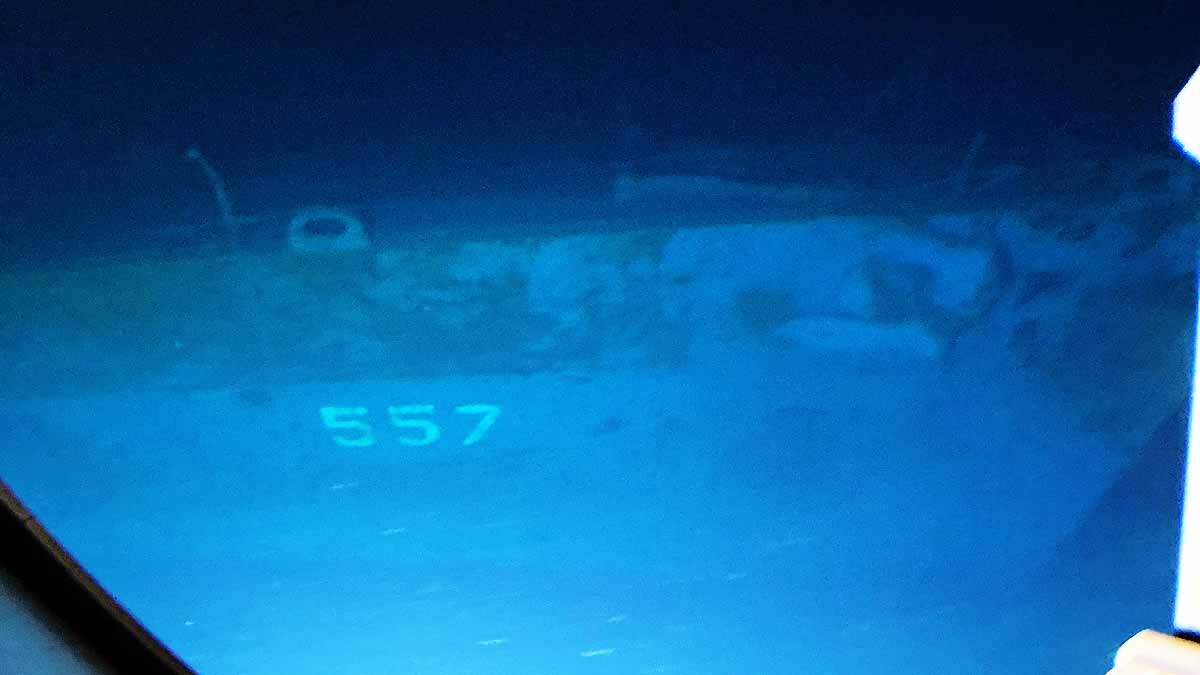 Deepest Known Warship