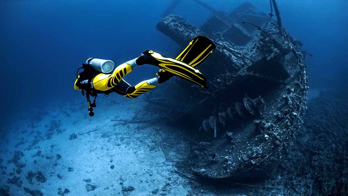 Deepest Known Warship