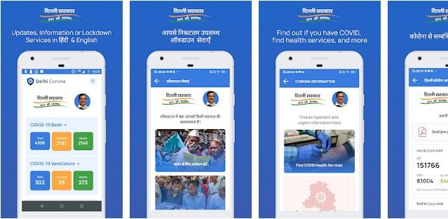 Delhi corona app