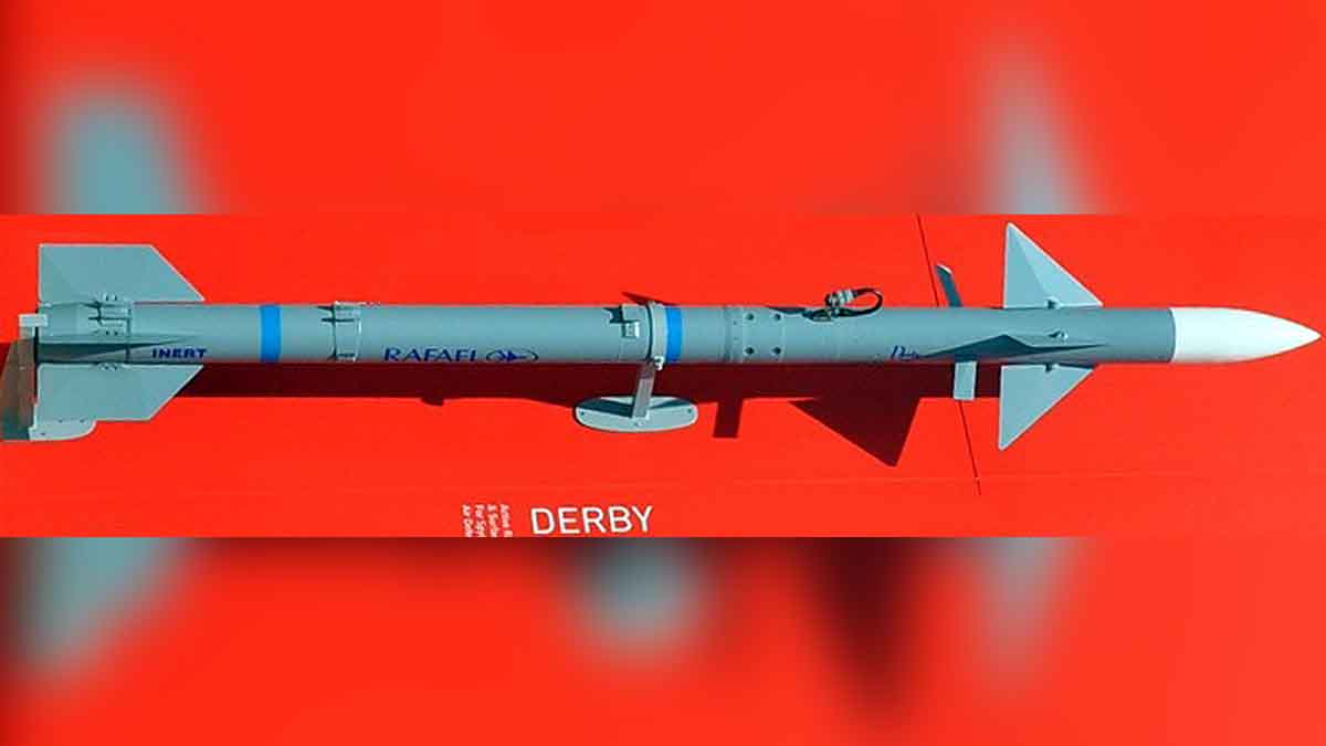 DRDO Tejas Python Derby Missile