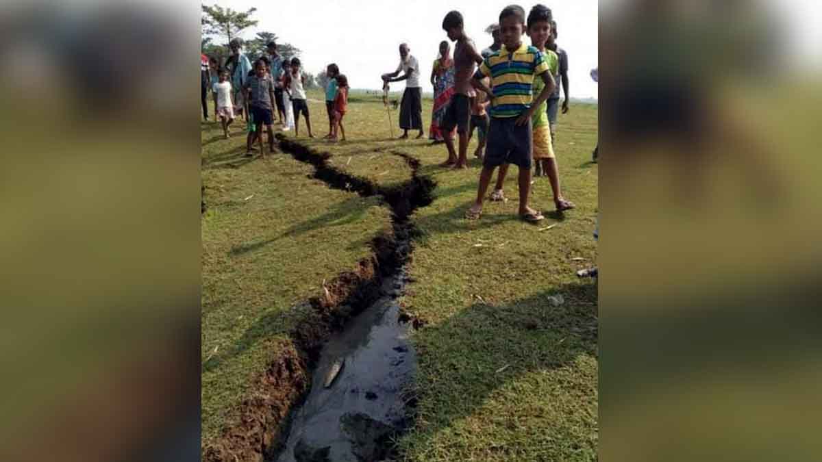 Why Earthquake hits India?