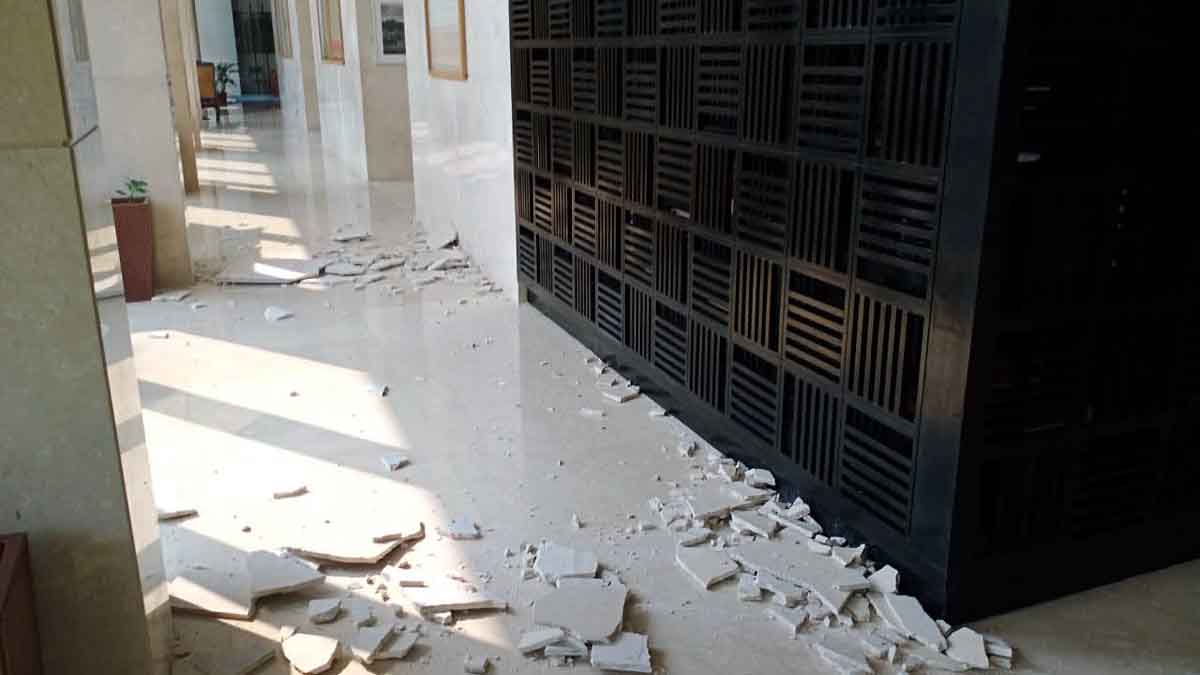 Why Earthquake hits India?