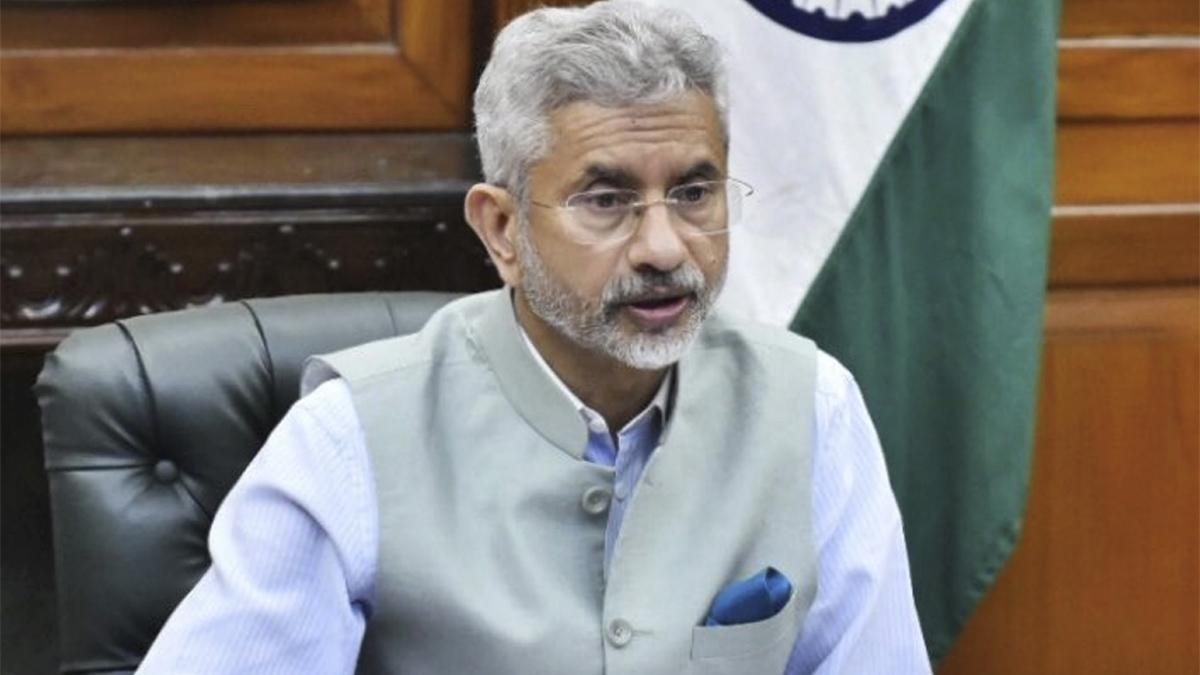 विदेश मंत्री एस जयशंकर 