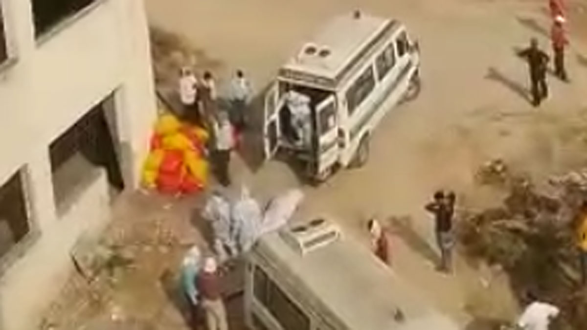 उन्नाव के कोविड अस्‍पताल में एक साथ नौ मौत