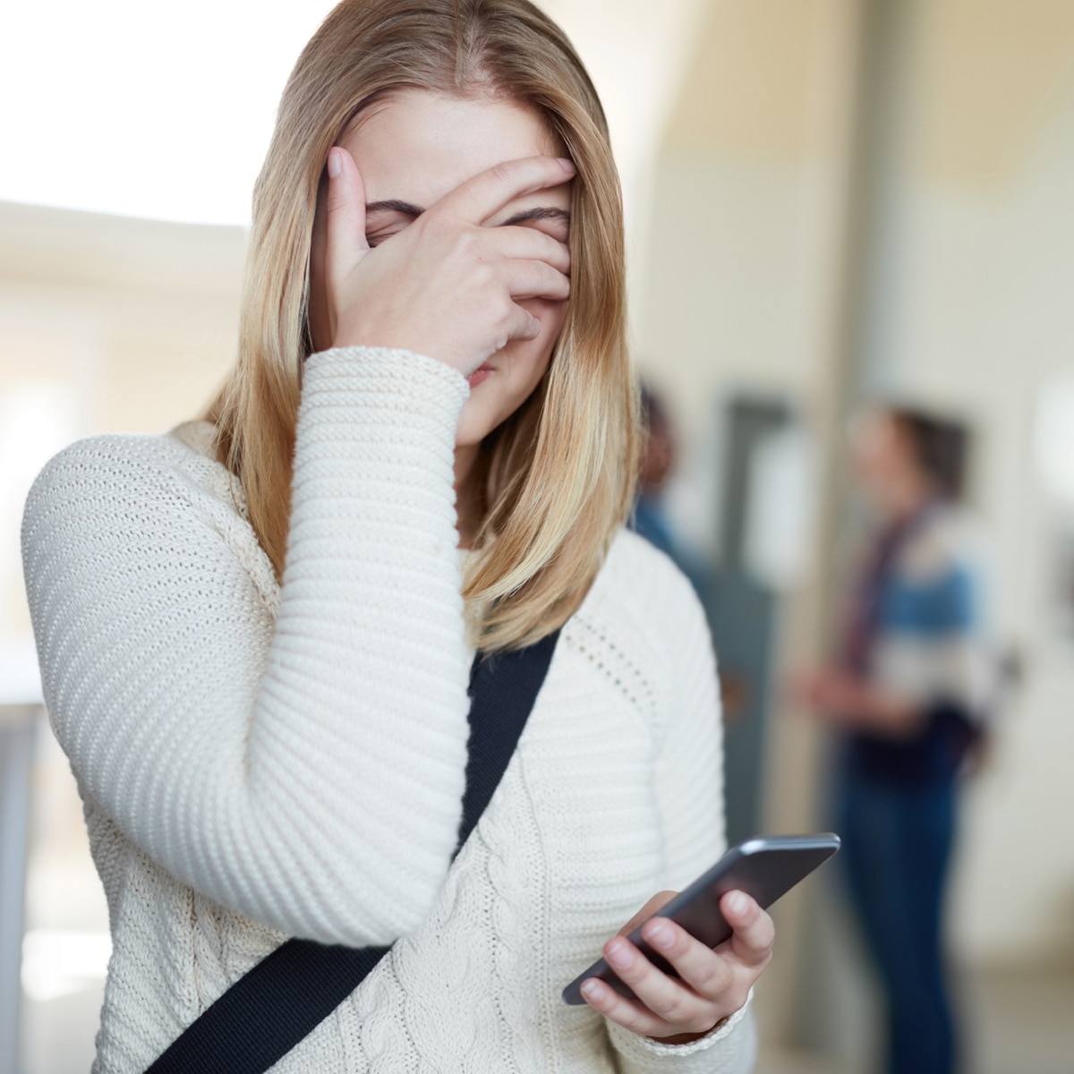 woman harrased in covid times