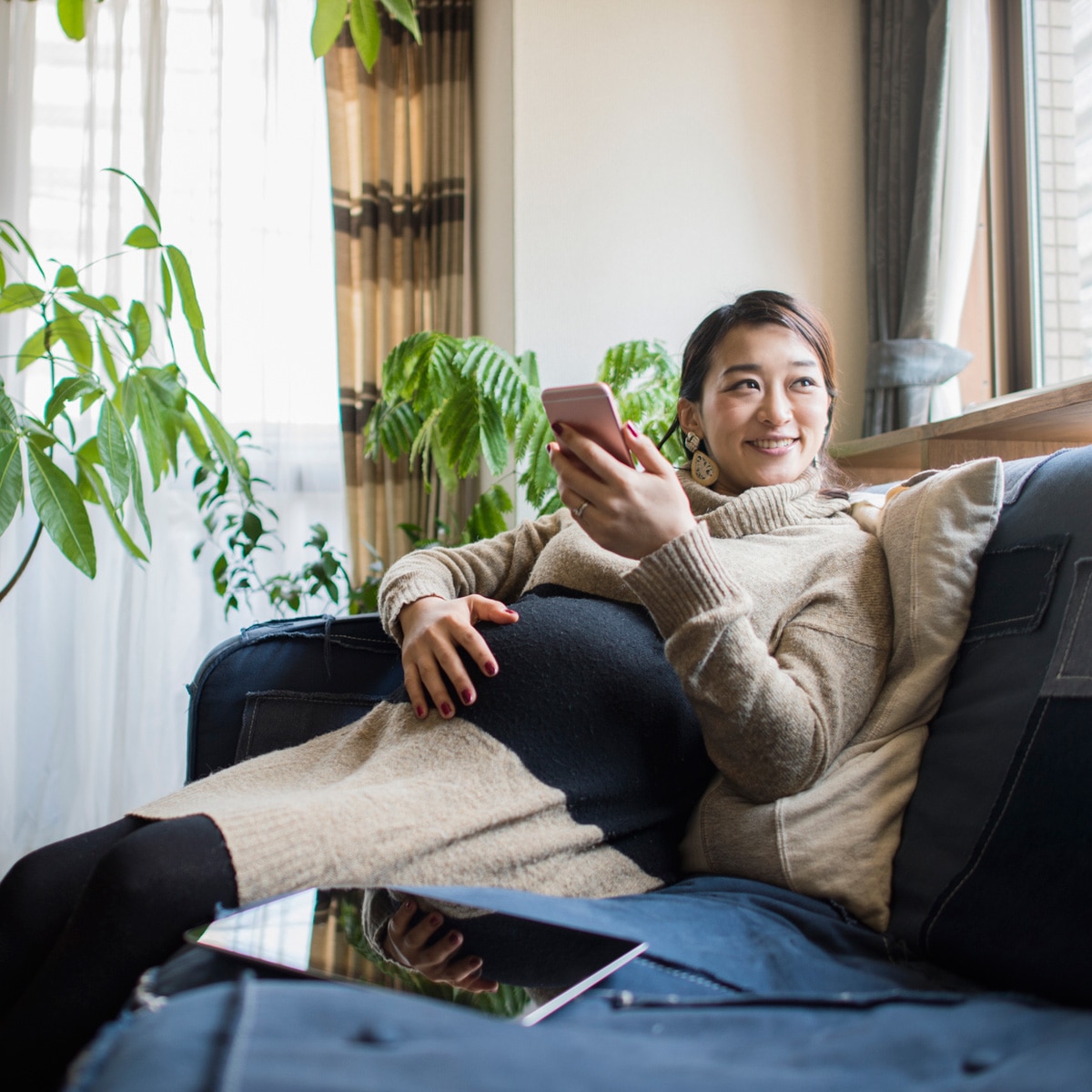 Japanese leaders pregnancy jacket