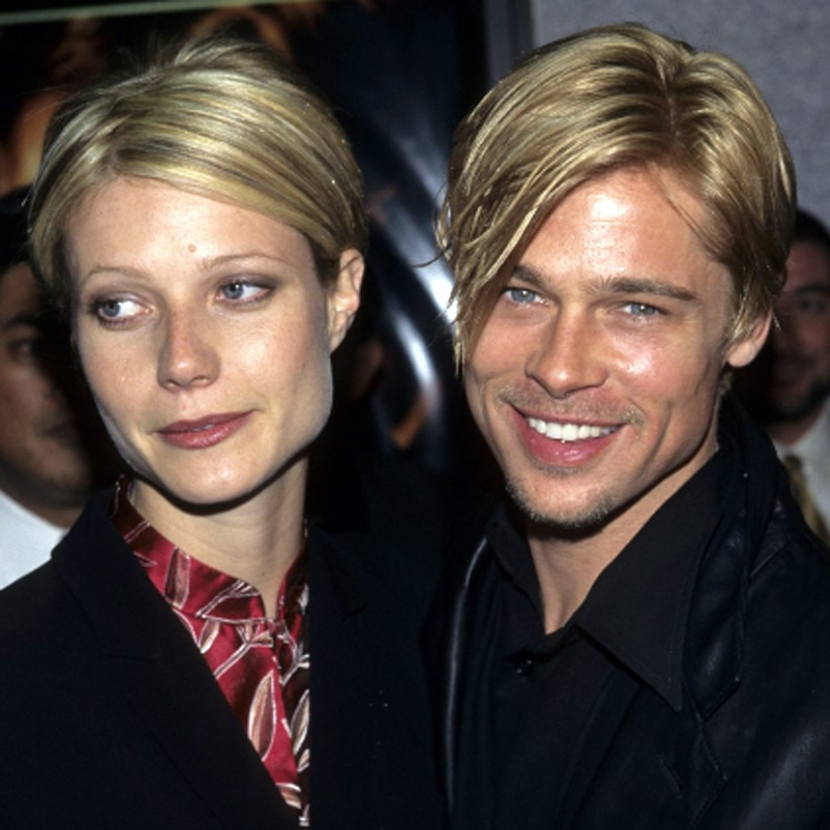 Gwyneth Paltrow and Brad Pitt