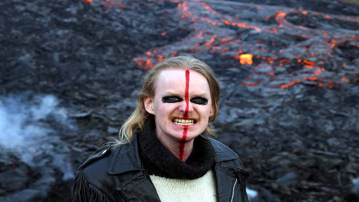 Icelandic Volcano Perfect Tourist Destination 