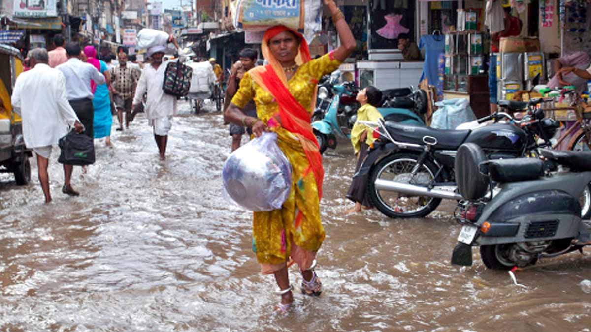 Monsoon Rain India Global Warming