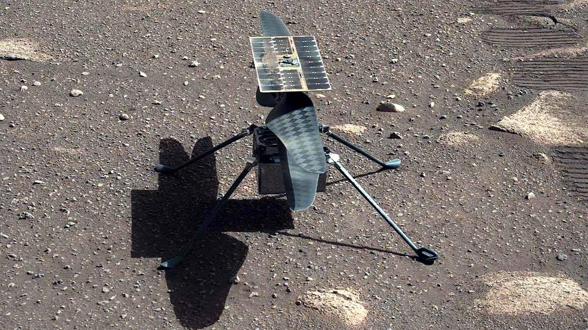 Mars Helicopter Second Flight