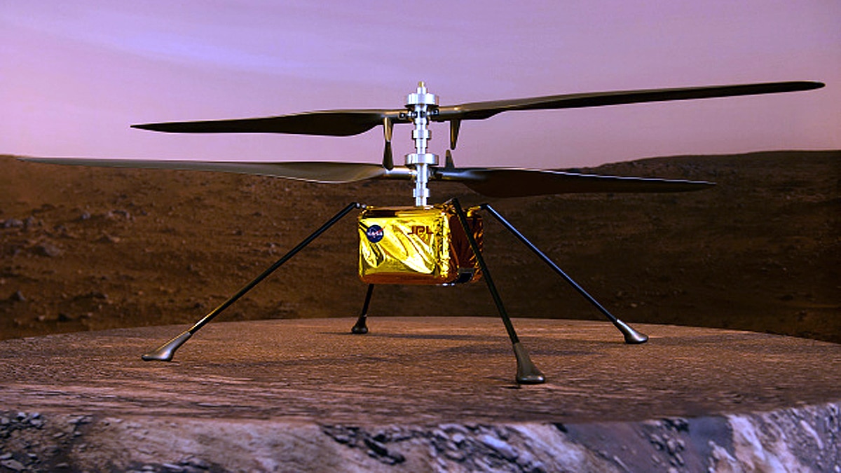 Mars Helicopter Second Flight