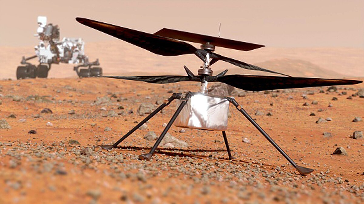 Mars Helicopter Second Flight