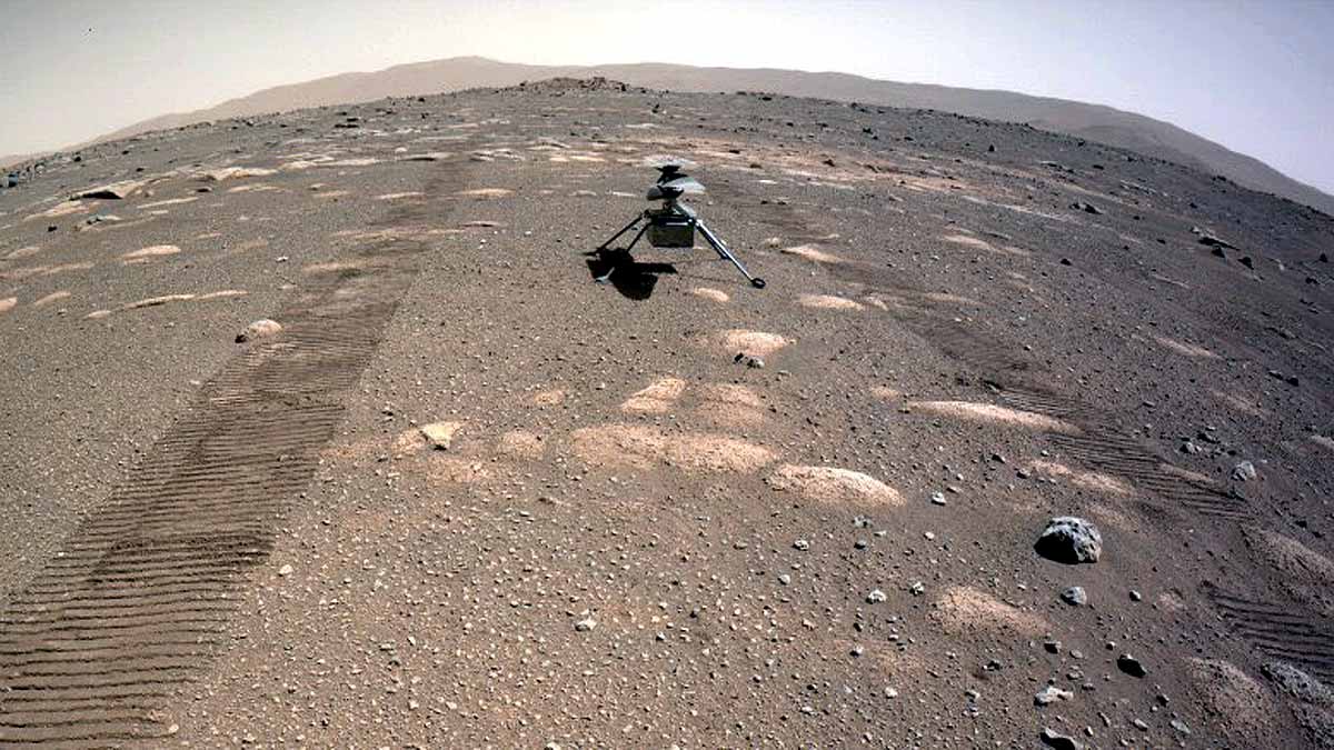 Mars Helicopter Second Flight