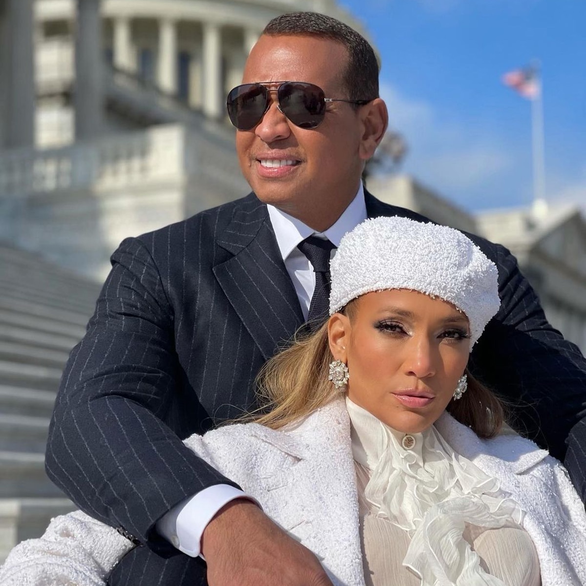 जेनिफर लोपेज और एलेक्स रॉड 