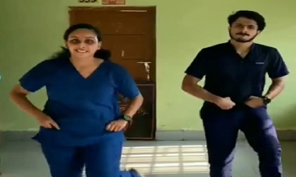 मेडिकल स्टूडेंट्स का वायरल डांस