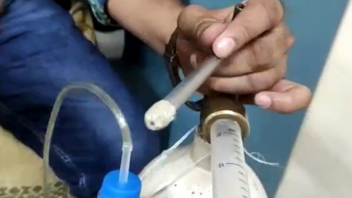 oxygen flow meter jugaad
