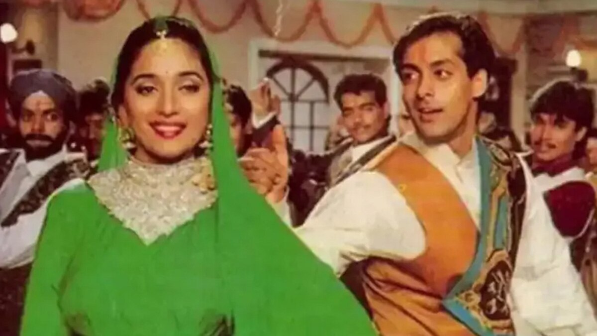 सलमान-माधुरी दीक्ष‍ित 