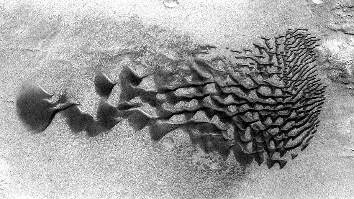 NASA MARS Blue Dunes