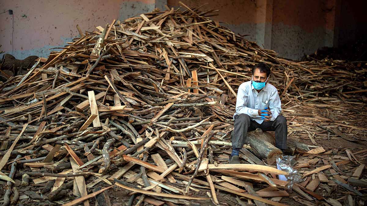 Covid-19 India Mass Funeral Pyres