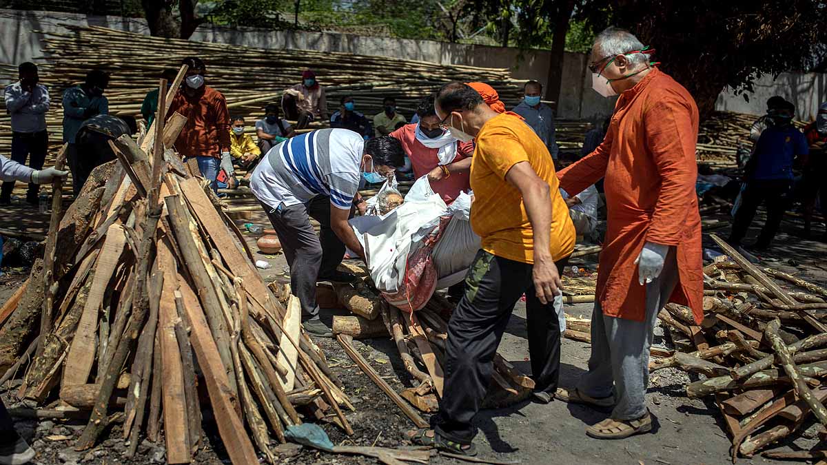 Covid-19 India Mass Funeral Pyres
