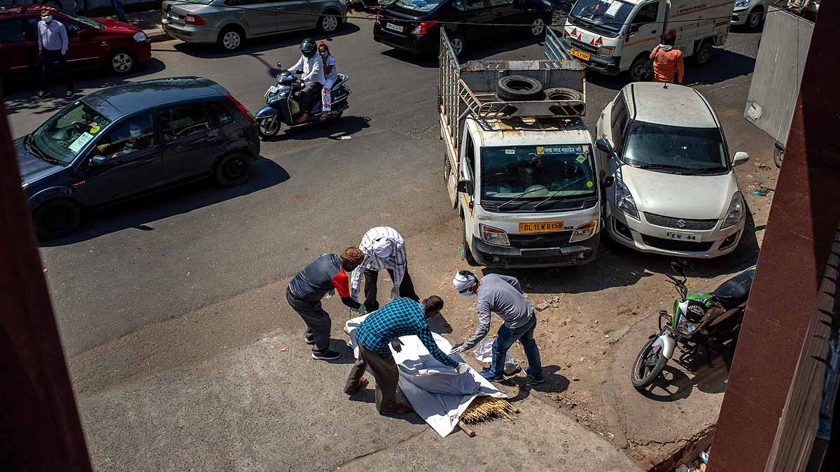 Covid-19 India Mass Funeral Pyres