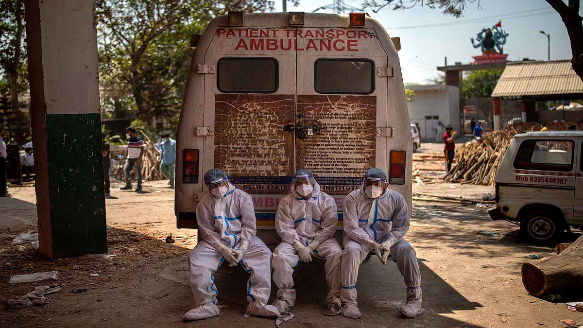 Covid-19 India Mass Funeral Pyres