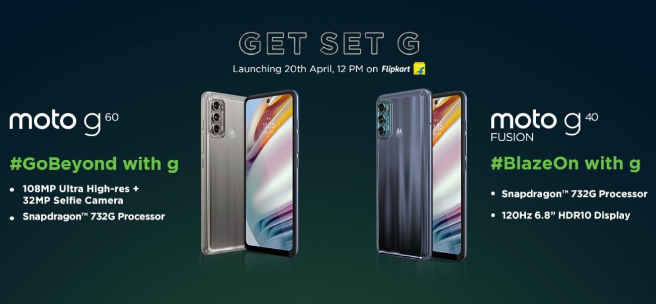 Moto G60, Moto G40 Fusion 