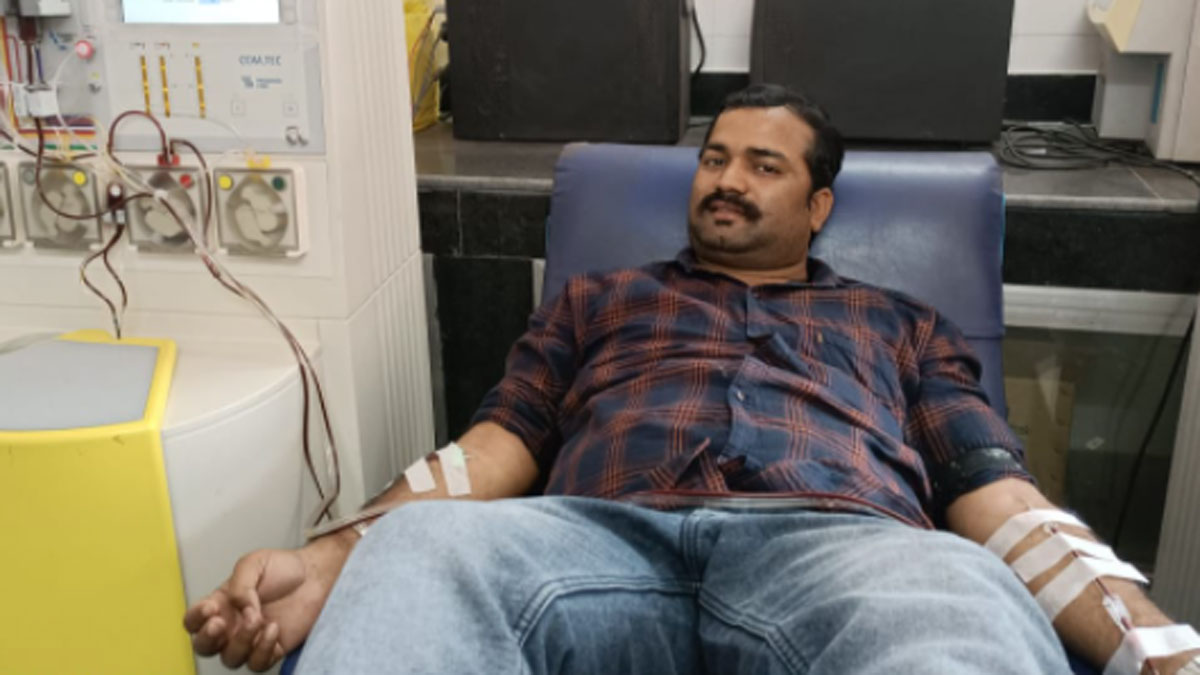  रोजा तोड़कर मुस्लिम युवक ने प्लाज्मा डोनेट किया