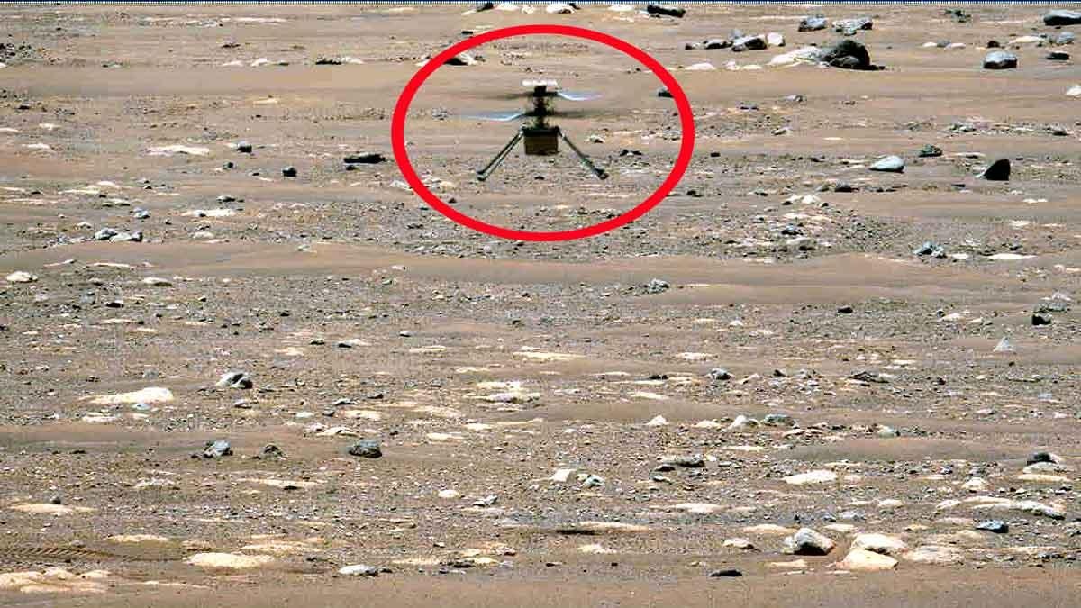 NASA Mars Helicopter Second Flight