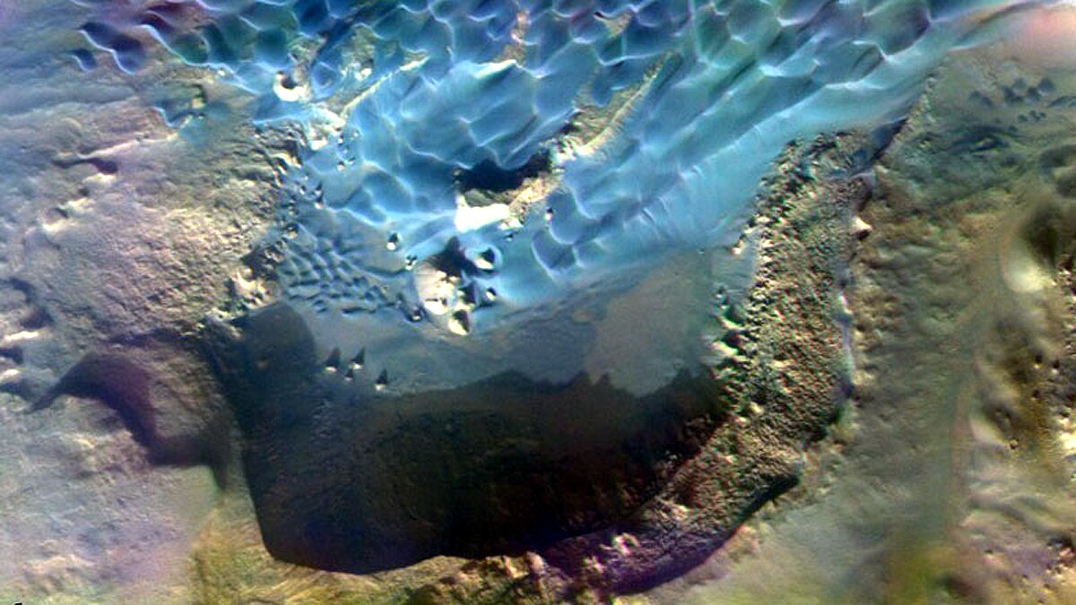 NASA MARS Blue Dunes