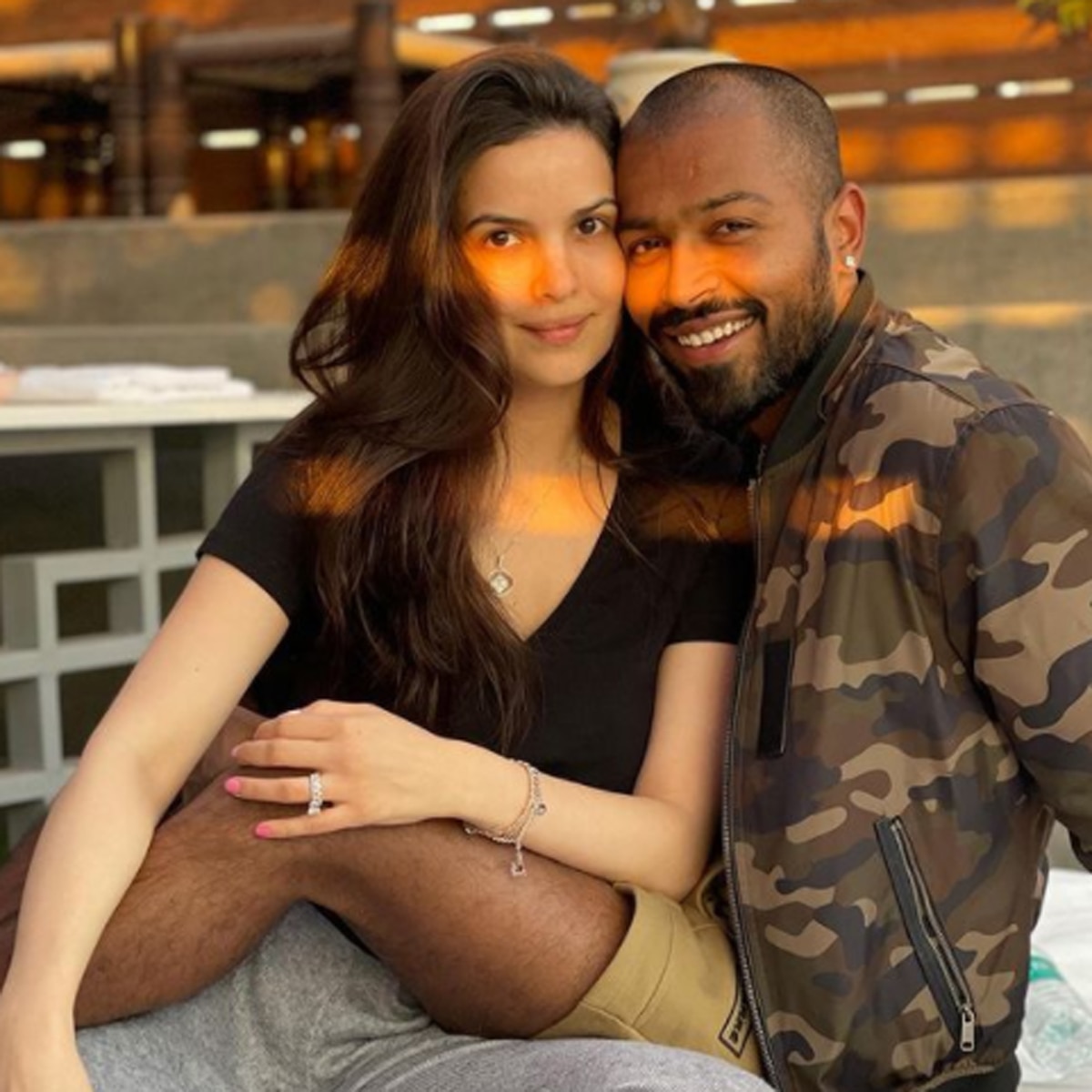 नताशा-हार्द‍िक