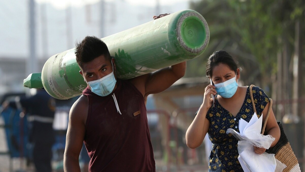 कोरोना वार्ड में ऑक्सीजन