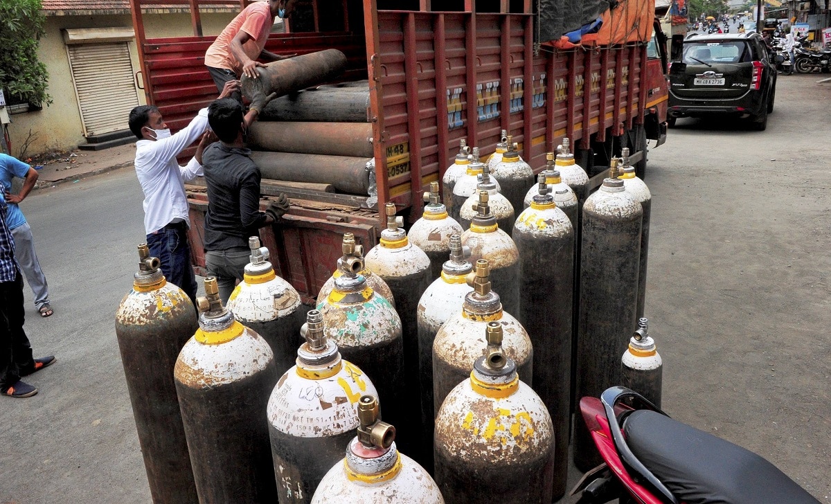 कोरोना वार्ड में ऑक्सीजन