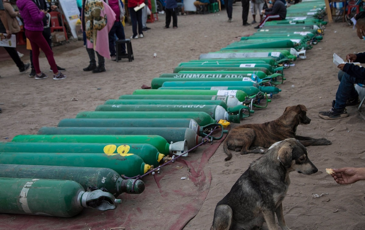 कोरोना वार्ड में ऑक्सीजन