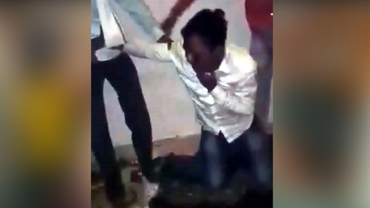 लड़की के प‍र‍िजनों ने की मंगेतर के प‍ि‍टाई. 