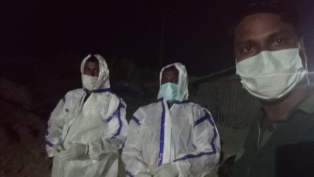 कोरोना से मौत के बाद बुजुर्ग पिता का शव बेटे ने लेने से किया इनकार 