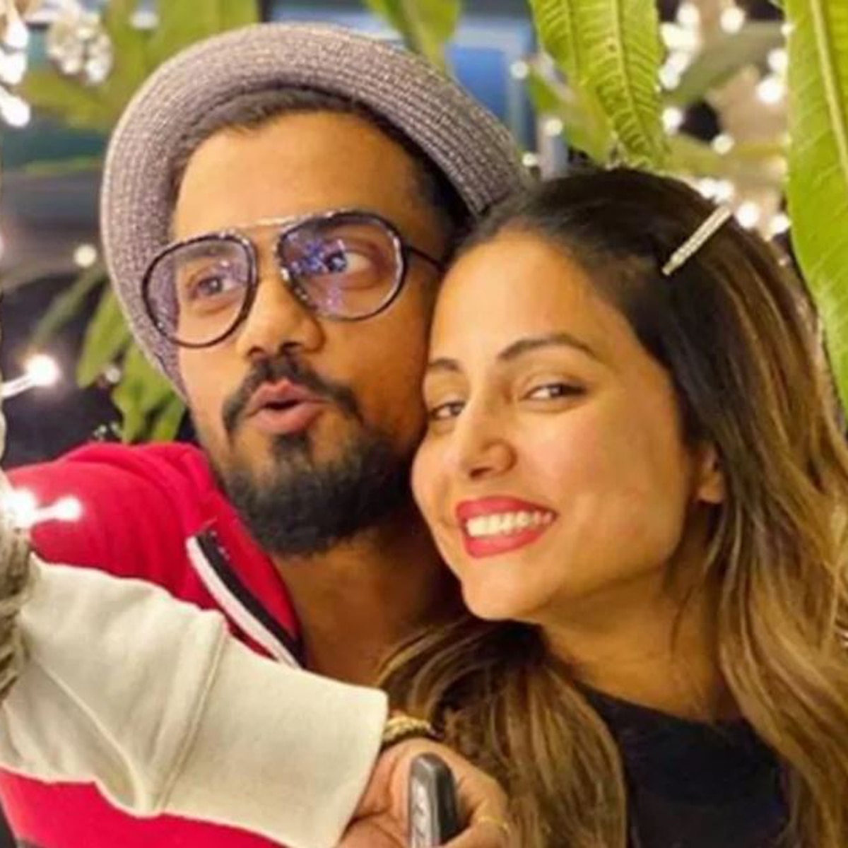 बॉयफ्रेंड संग हिना