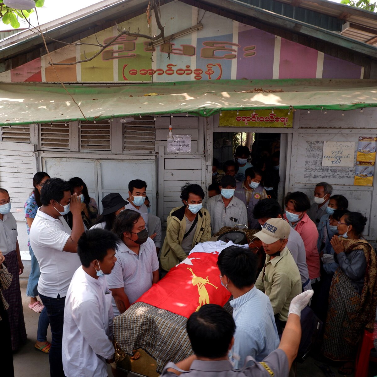 myanmar coup protest