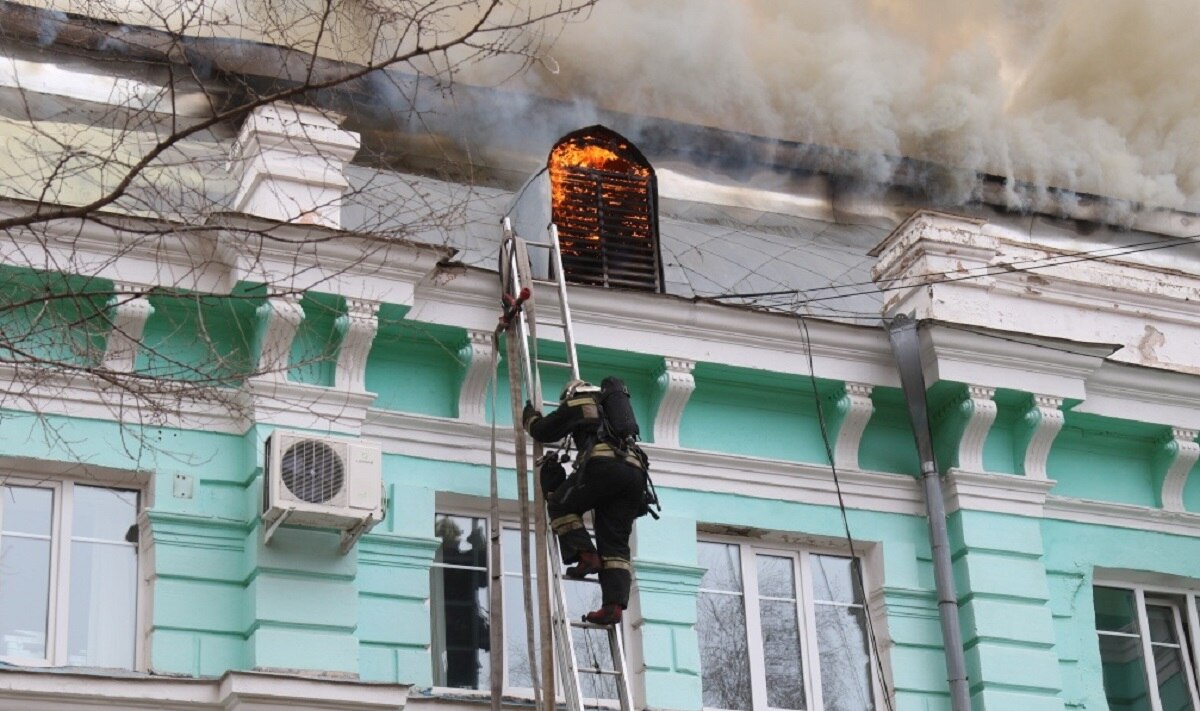 russia hospital fire