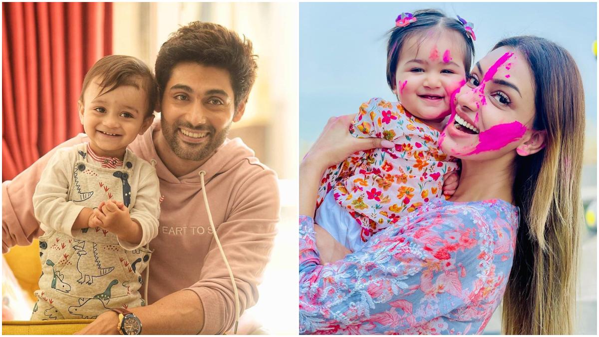 बेटे संग रुसलान मुमताज और बेटी संग स्मृति खन्ना