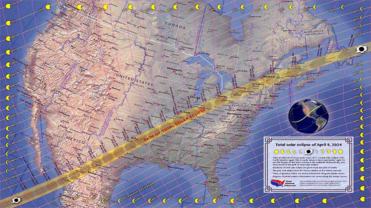 The Great North American Solar Eclipse