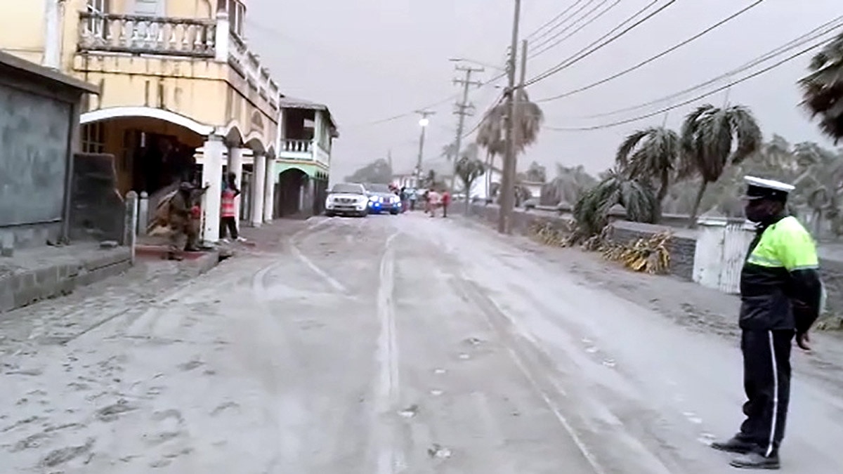 La Soufrière volcano St. Vincent Island
