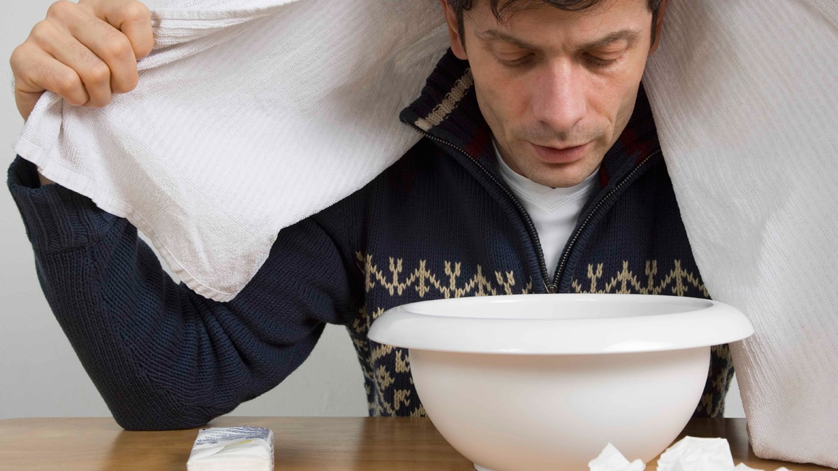 भाप लेने का फायदा